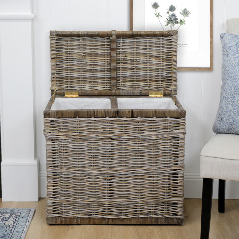Banbury Double Laundry Hamper, photo frame for tabletop or wall display