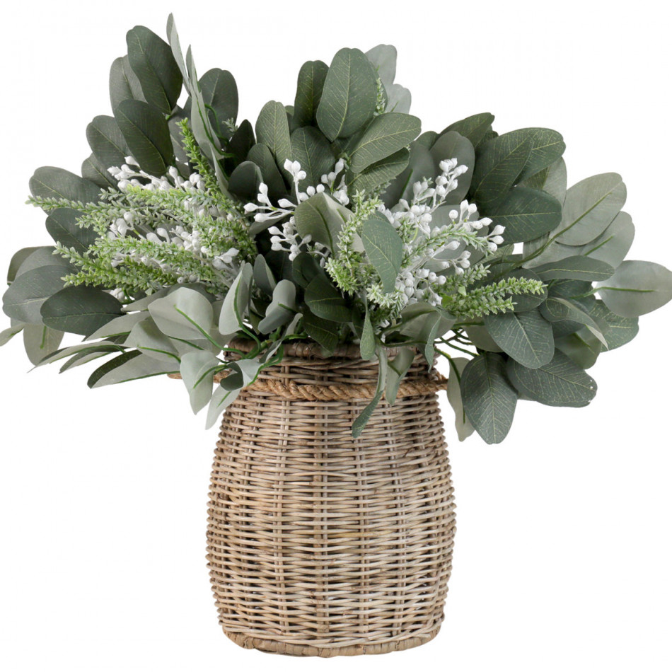 Derwent Eucalyptus Leaf Bouquet, designed to add lasting floral or foliage detail to an interior display