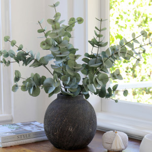 Wallace Silver Dollar Eucalyptus Stem, indoor occasional table