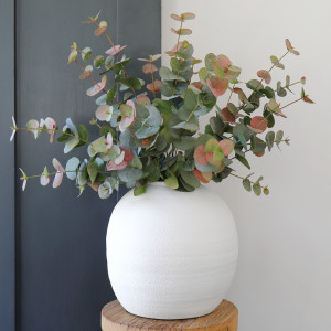 Coburn Blush Eucalyptus Stem, decorative home accessory