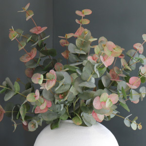 Coburn Blush Eucalyptus Stem, decorative flowers or foliage for vase styling