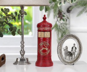 Traditional Mailbox Christmas Countdown