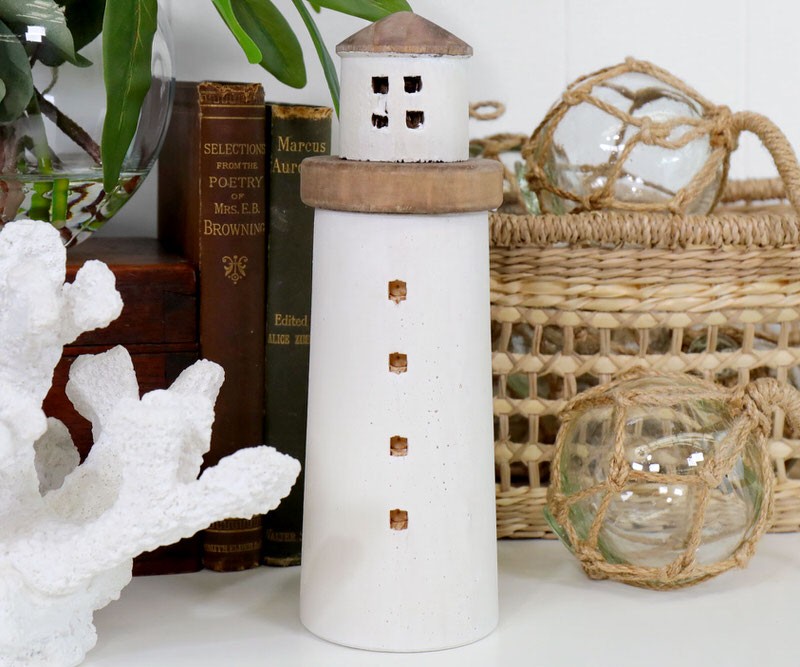 Long Jetty White Lighthouse Clearance Sale at French Knot