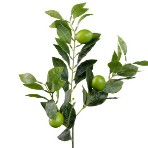 Artificial Lime Branch Spray, decorative artificial flower or foliage stem