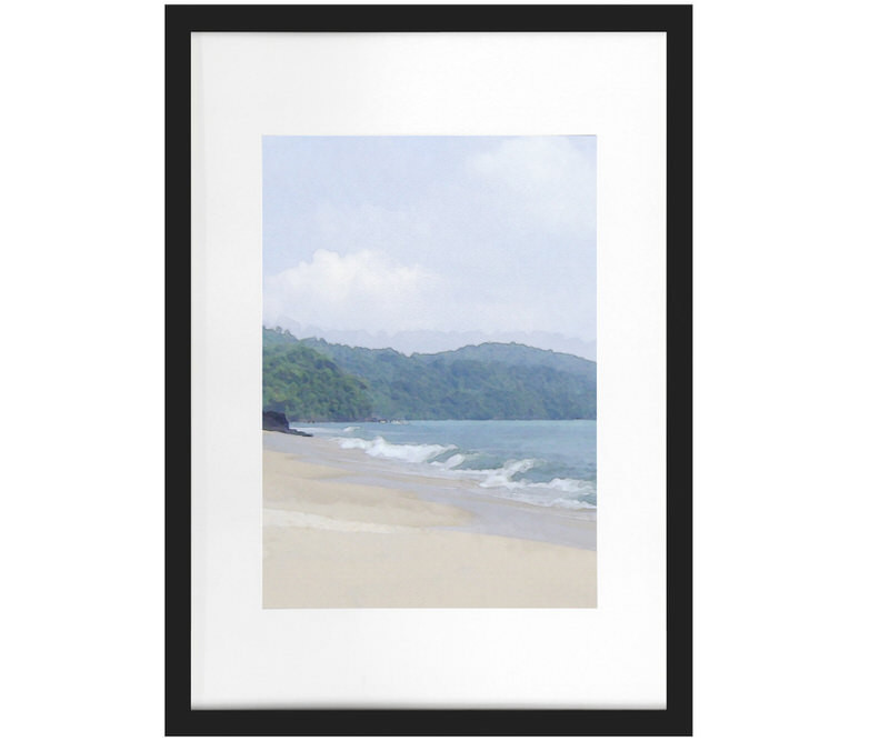 Limestone Bay I Framed Wall Art Print