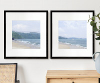 Limestone Bay I Framed Wall Art Print