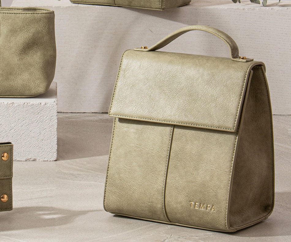 Harley Insulated Lunch Bag Sage Green