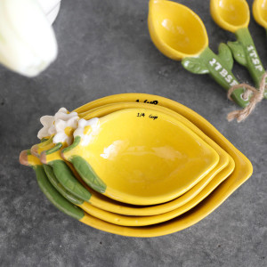 Set 4 Limone Measuring Cups