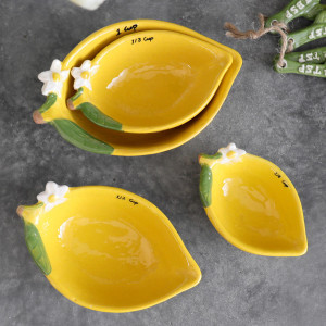 Set 4 Limone Measuring Cups