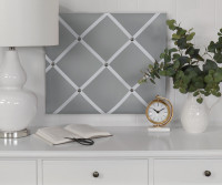 Loft Grey Ribbon Memo Board