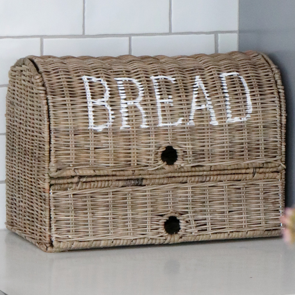 Large Milton Bread Basket, woven storage basket