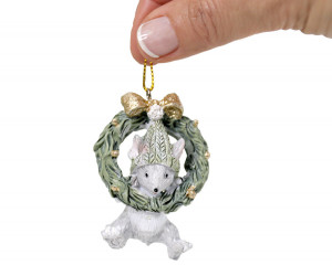 Juniper the Mouse Wreath Decoration