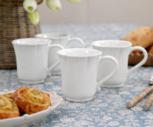 Set 4 Vienna Mugs