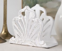 Cordelia Fan Letter or Napkin Holder - Whitewash