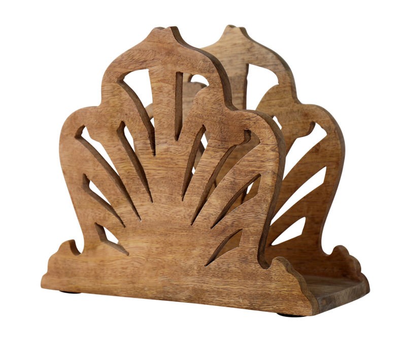 Cordelia Fan Letter or Napkin Holder - Natural