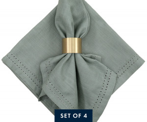 Set 4 Foxton Green Napkins