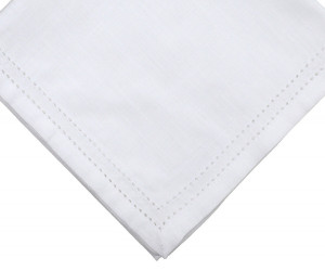 Set 4 Foxton White Napkins