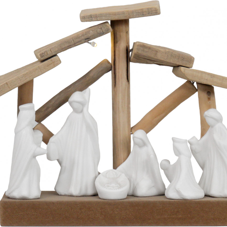 Peace On Earth Nativity Scene, shown as a standalone product for clear identification