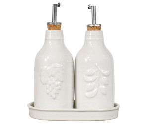Set 2 Cucina Oil & Vinegar Bottles