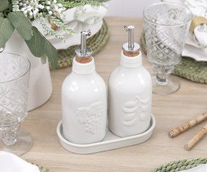 Set 2 Cucina Oil & Vinegar Bottles