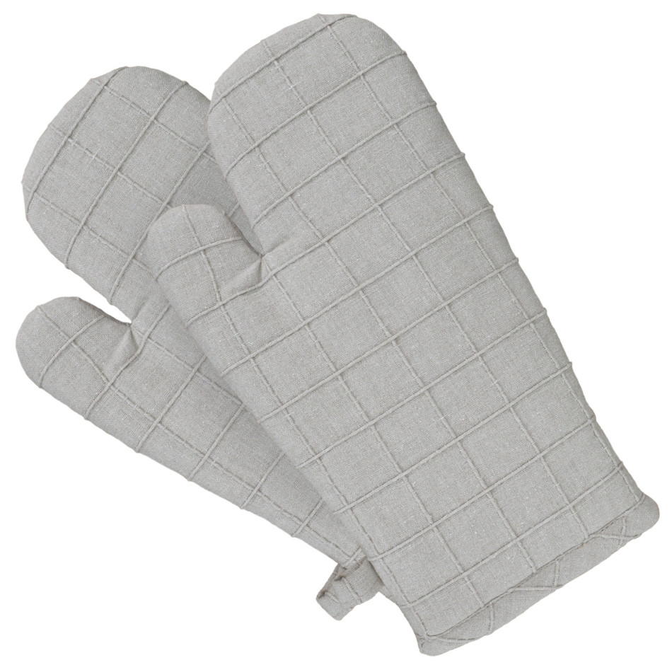 Set 2 Dawson Oven Mitt - Taupe, shown as a standalone product for clear identification