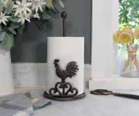 St John Rooster Paper Towel Holder