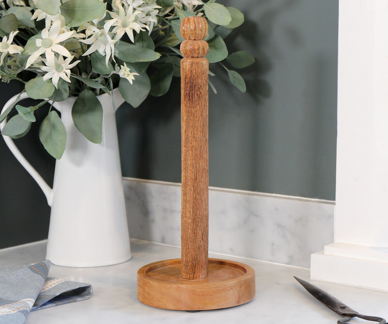 Oakridge Wooden Paper Towel Holder