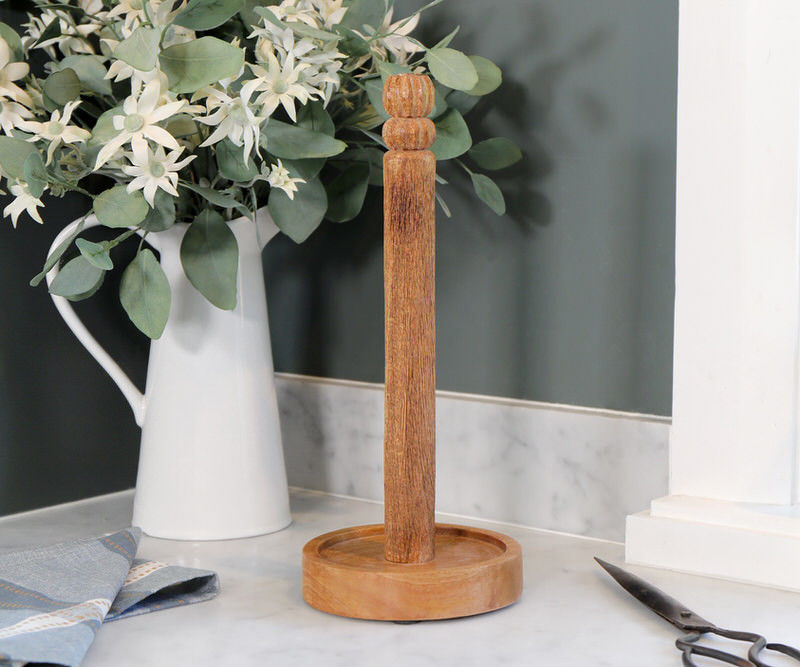 Oakridge Wooden Paper Towel Holder