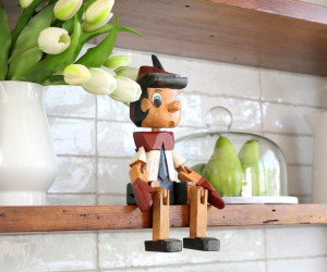 Traditional Wooden Pinocchio Toy