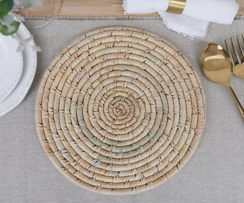 Clareville Round Placemat Cheap home decor and homewares online