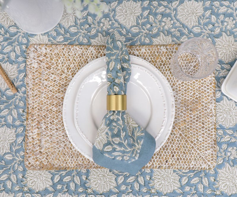Eden Natural Placemat Whitewash