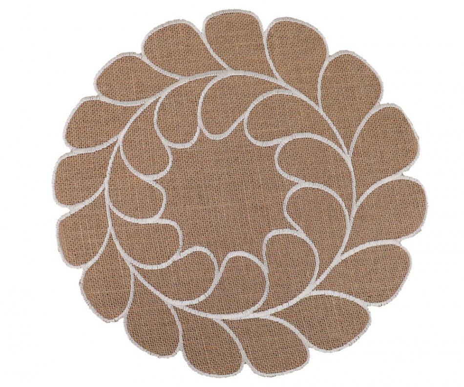 Set 4 Orlando Wreath Placemats