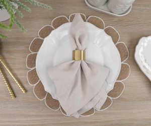 Set 4 Orlando Wreath Placemats