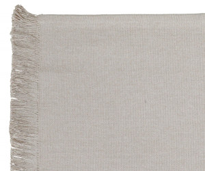 Set 4 Taupe Bronte Fringe Placemats