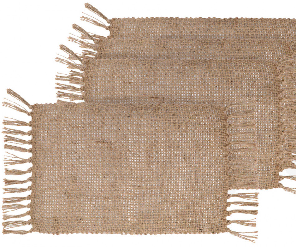 Set 4 Rowan Jute Placemats