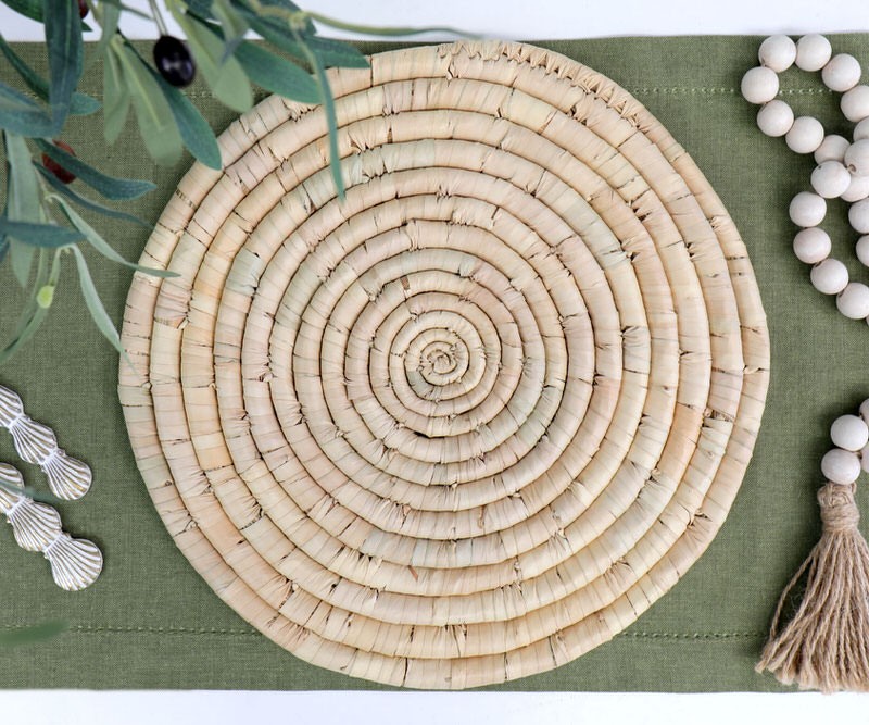 Clareville Round Placemat Cheap home decor and homewares online