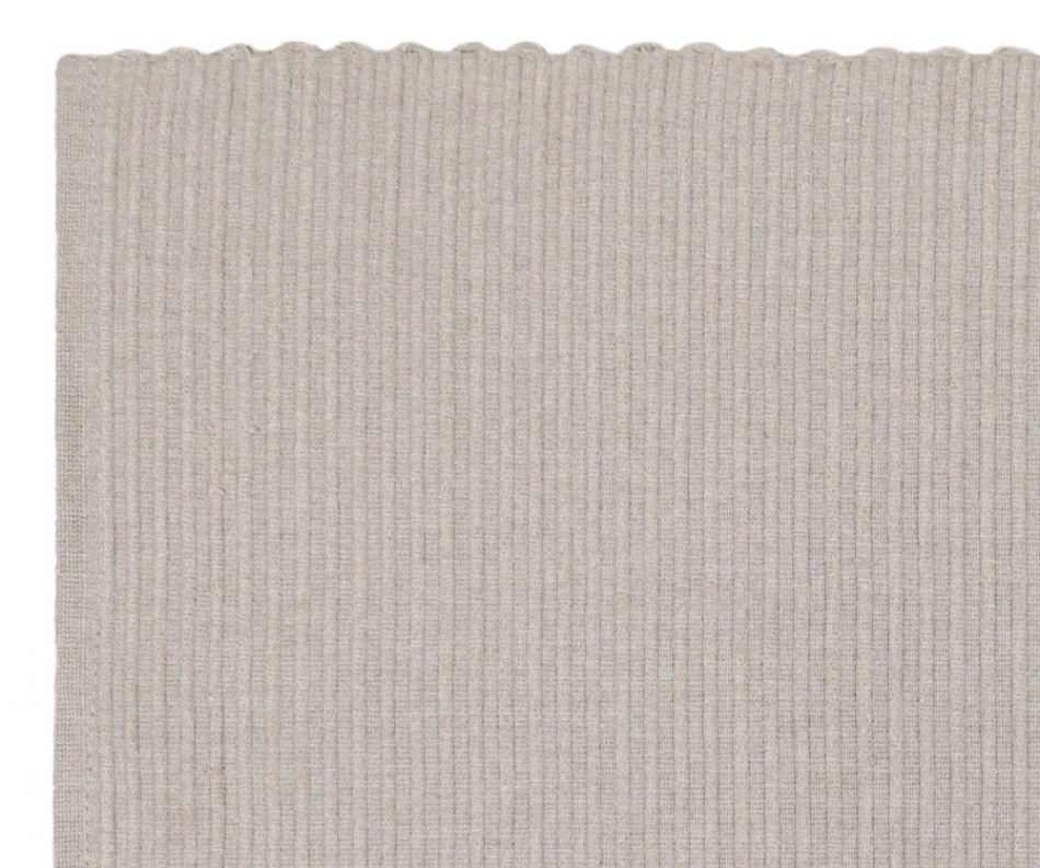 Set 4 Taupe Tallis Ribbed Placemats