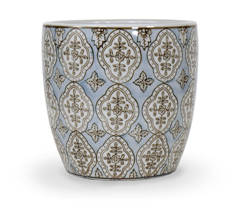 Small Carlisle Blue Planter
