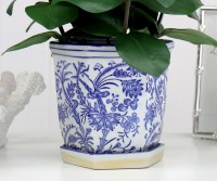 Cotswold Floral Planter Pot - Small