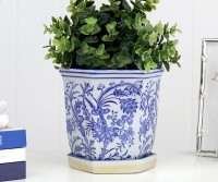 Cotswold Floral Planter Pot - Small