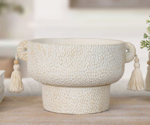Large Marrakesh Tassel Plant Pot