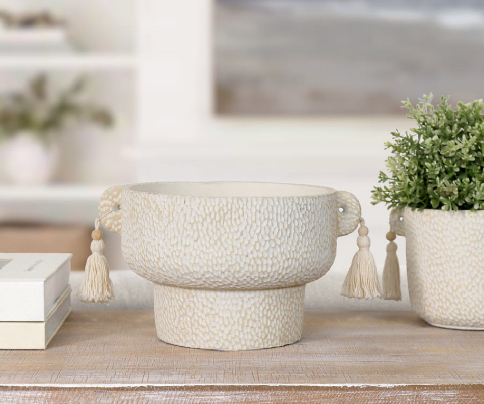 Large Marrakesh Tassel Plant Pot