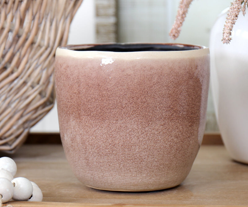 Olaya Vintage Rose Planter - Small