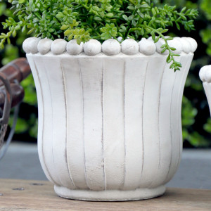 Large Solana Beaded Plant Pot