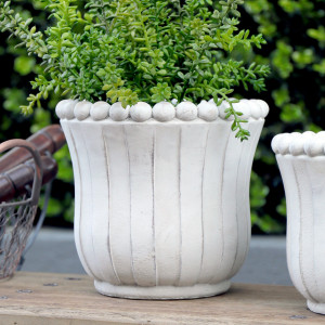 Large Solana Beaded Plant Pot