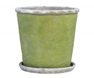 Large Harrington Green Taper Plant Pot