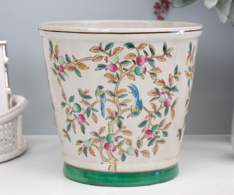 Gainsborough Floral Planter Pot - Large