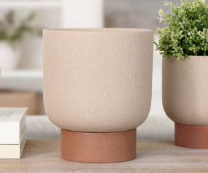 Large Dakota Sand Plant Pot