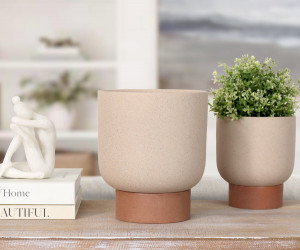 Large Dakota Sand Plant Pot