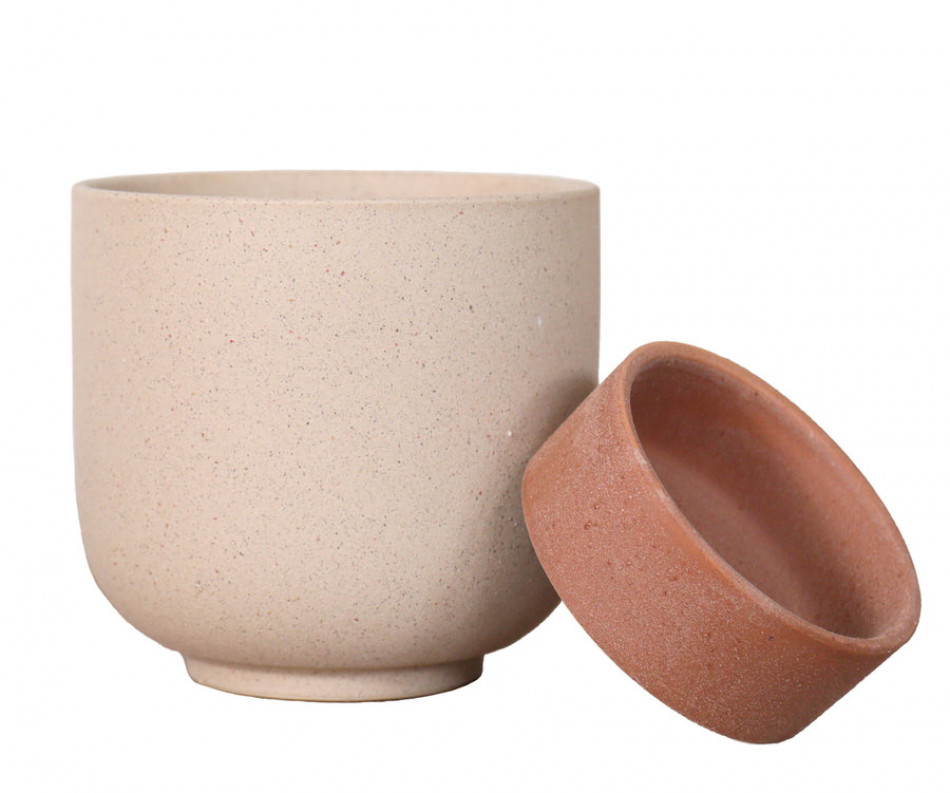 Small Dakota Sand Plant Pot